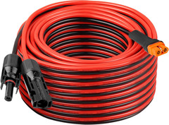 10AWG 50FT Solar to Xt60I Extension Cable 3 6 10 35 50 75 100FT Heavy Duty Adapt