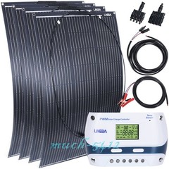 100W 200W 400W Mono Flexible Solar Panel for Generator Off Grid Battery Charge