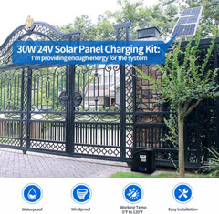 TSP30W Solar Panel 30-Watt 24V Monocrystalline Solar Panel Battery Charging Cont