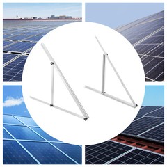 2 Pack 41 inches Adjustable Solar Panel RV Tilt Mount Brackets For Boat / Roof