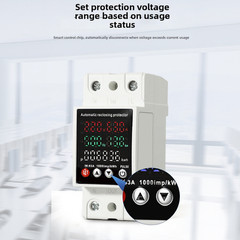 PA66 Overvoltage Protector AC 80-300V 63A for Shutter and Heating Systems