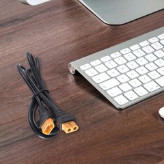 18AWG XT60 Extension Cable Connection Line for Outdoor Wide Applications Black