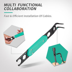 Metal Solar Mc4 Disconnect Tool Made by Heavy-Duty Steel, Spring-Loaded Design,
