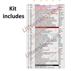 Littversions 115 Pack NEC Code Compliant PV Solar System Label Kit Electrical