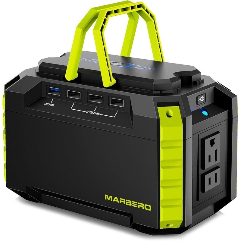 Portable Power Station Multi-Output Solar Battery Charger Camping Emergency New