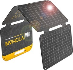 VTOMAN VS40 Portable Solar Panel 40W High Efficiency Foldable Solar – Dual Port!