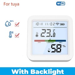 For Tuya For Zigbee Temperature Humidity Sensor for Indoor Climate Control