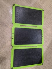 MOOLSUN Solar Charger 24W Portable Solar Panel Charger with 3 USB Output Ports