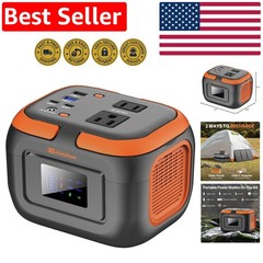 97.6Wh External Battery Power Pack with LED Light for Adventure & Emergency Use