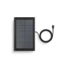 Small Solar Panel.9W for Outdoor Cam Plus, Outdoor Cam (Stick Up Cam), 1 Black