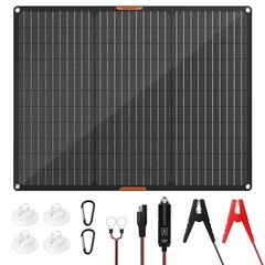 12 volt Solar Panel Battery Maintainer 50 watt Solar Charger for Car Battery Box