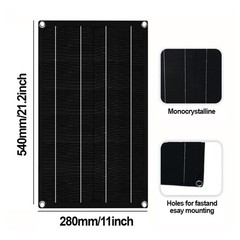1600W Solar Panel Kit – 2 x 800W + 100A Controller + Extension Cord Multi-ScenNC