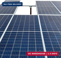 Solar Panel Array Ground Mounting Bracket for 2.5″ (2 7/8″ OD) Pipe or Pole Moun