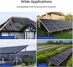 100W 200W 400W 800W 1000W Watt Solar Panel Mono 12V N-Type RV Home Off-Grid