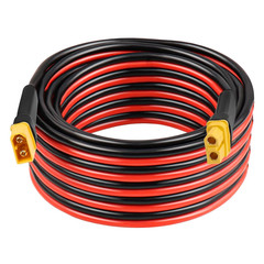 10AWG 20FT XT60 Extension Cable 2 3 5 10 15 20 25 30 35 40 50 75 100FT XT60 Fema