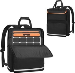 Versatile Solar Panel Backpack with Protective Padding – For Outdoor Adventures