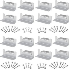 16 Units Per Set Solar Panel Mounting Z Brackets, Solar Panel Mounting Brackets