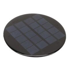 Mini Round Solar Cell Panel With High Efficiency Polycrystalline Silicon NEW