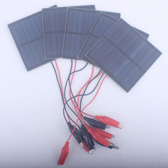 5 Pcs Small Solar Panels,1W 5V 200Ma Mini Solar Panel Photovoltaic Solar Cells C
