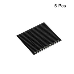 Mini Solar Cell Panel 2.5V 80mA 0.2W 48.5mm x 42.5mm 10pcs