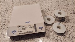 Motech Solar Wafers IM156B3 164 – 100 wafers w/4 spool of Tinned Buss Wire