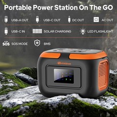 Compact 120W Portable Power Station – Essential Power Bank for Adventures