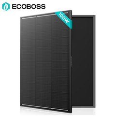 12V 100W 200W 300W 1000W Solar Panel Mono N-Type RV Boat Home Off-Grid Battery