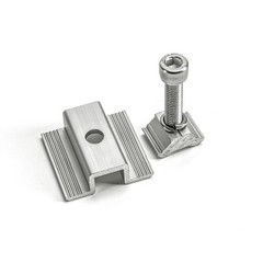 Solar Panel Mounting Brackets Mid and End Clamps and Rails Kit for Roofing So…