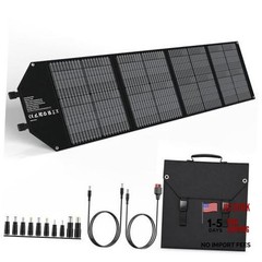 100W Portable Foldable Solar Panel 18V USB Charger for Power Station | 24%