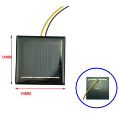1/2/3/4/5/10Pcs Polycrystalline Solar Panel Cell 2V 130mA 0.2W DIY Garden Lights