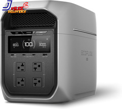Portable Power Station DELTA 3 Max Plus 2048Wh Lifepo4 Battery Solar Generator