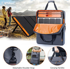 Travel Carrying Case Compatible with Jackery SolarSaga 100W 100X 200W – Solar