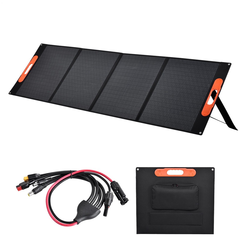 400W Portable Folding Solar Panel Charger Power Station IP65 for Home RV Camping