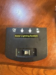 Solar Panel Kit 4W Polycrystalline, LED Bulbs, Mobile Charging, Battery