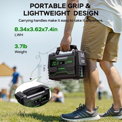 Portable 155Wh Power Station for Home Backup and Outdoor Use – 100W Generator