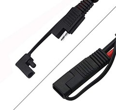 SAE to SAE Adapter Cable 10 AWG 50cm Waterproof Cap for RV Solar Panel