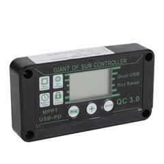 600W 100A MPPT Solar Charge Controller 15W 18V Solar Panel Kit for Car RV Campin