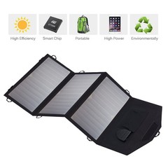 18V 21W Foldable Solar Charger Panel Waterproof For Battery Mobile Phone Outdoor
