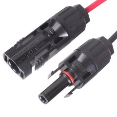 Solar Panel Connectors to Adapter Cable Power Plug 5.5mmx2.1mm Converters