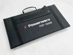 Powerwerx FSP-160W Folding and Portable 160W Solar Panel outdoor RV Camping