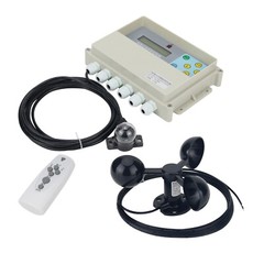 Dual Axis Solar Tracker Controller Automatic + Remote Control Wind Speed Sensor
