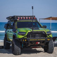 For Toyota Tacoma , Sport 3rd Gen Sport 50W Lensun Solar Charger ETFE Anti Glare
