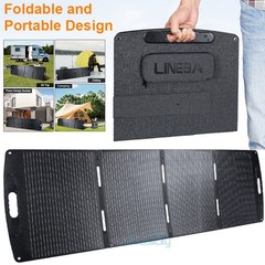 Portable Monocrystalline Solar Panel 200W Foldable ETFE Solar Charger kit
