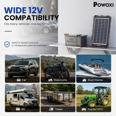Intelligent 12V Solar Battery Maintainer – Safe & Efficient Charging Solutions