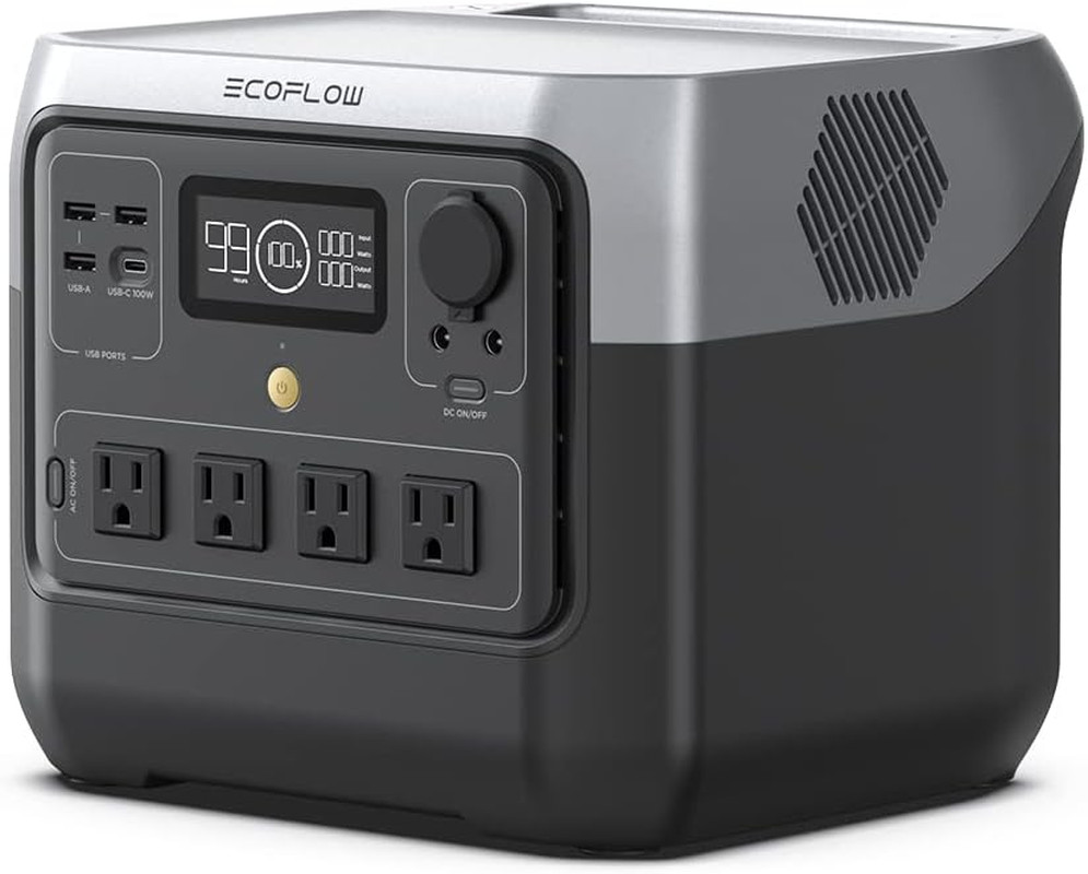 Portable Power Station RIVER 2 Pro, 768Wh 800W | 70 Min Fast Charging