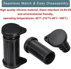Solar Connector Caps, IP67 Solar Panel Connector Cap Weather Resistant Dust Male
