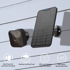 High-Efficiency 4W Solar Charging Kit for Blink Cameras