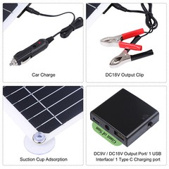 400 Watts Solar Panel Kit 100A 12V Battery Charger w/ Controller Caravan Boat US