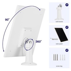 DC3.5 * 1.35 and USB-C Solar Panel Charger – 6W/5V Charger
