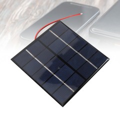 2PCS 1.2W 5V Solar Panel DIY Efficient Charger For Outdoor Use Easy To Use